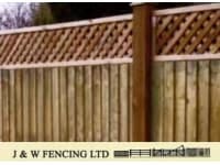 Logo J & W Fencing Ltd